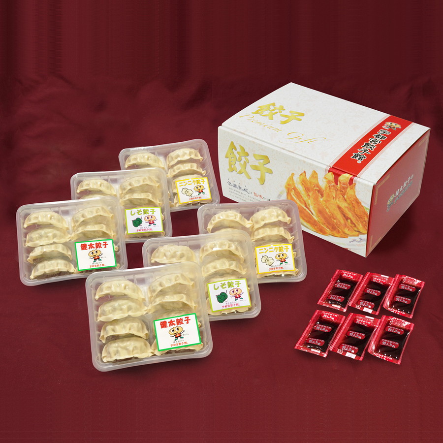宇都宮餃子3種