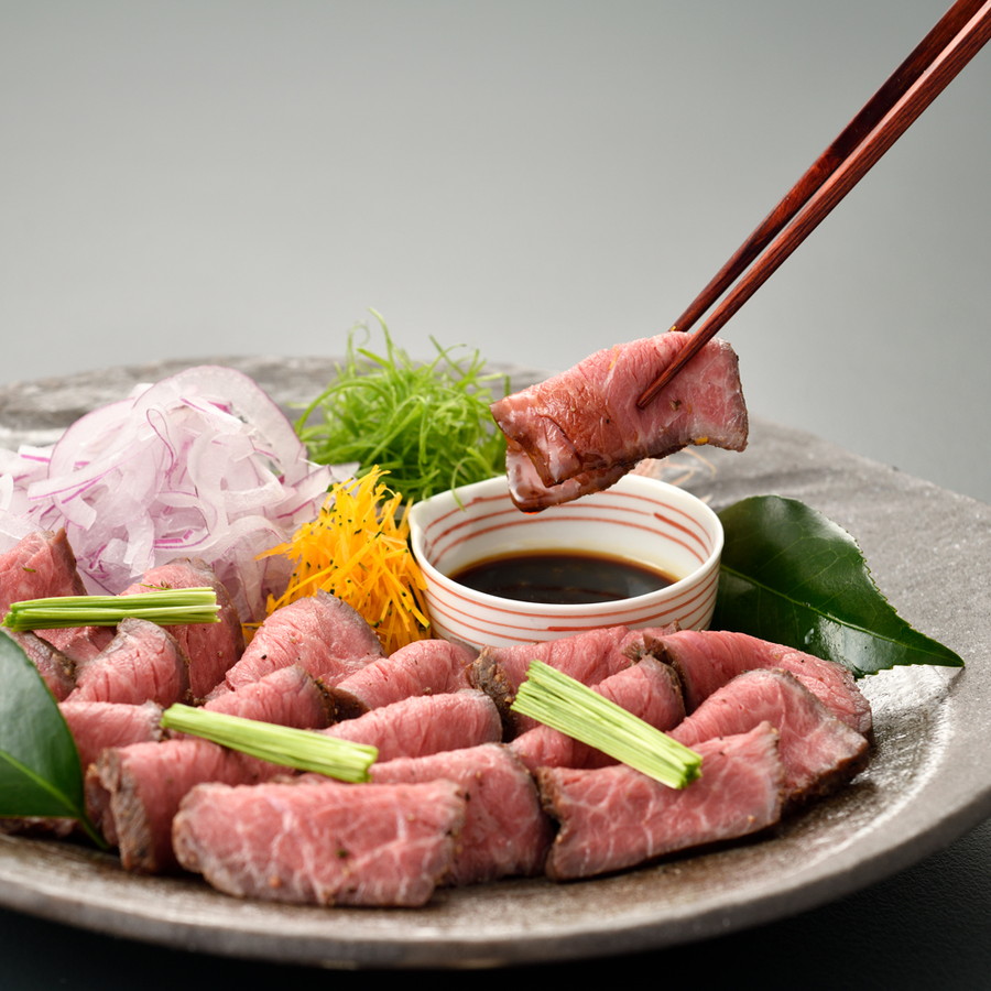 料亭のローストビーフ