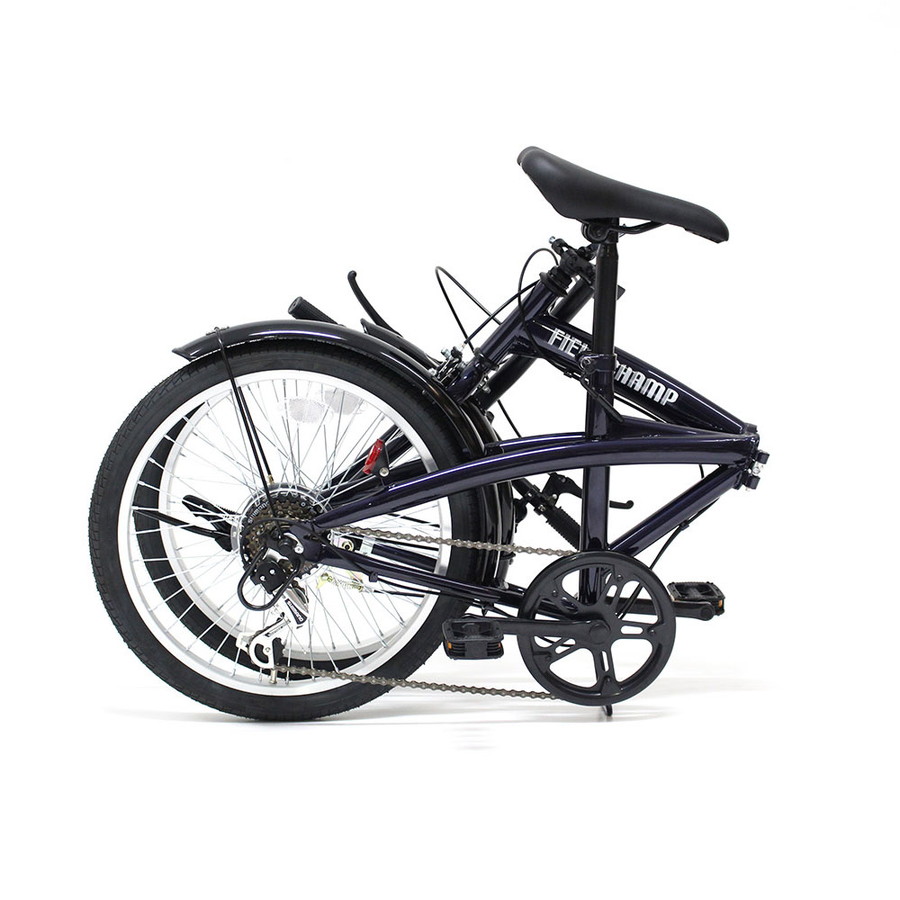 20インチ6段折畳み自転車