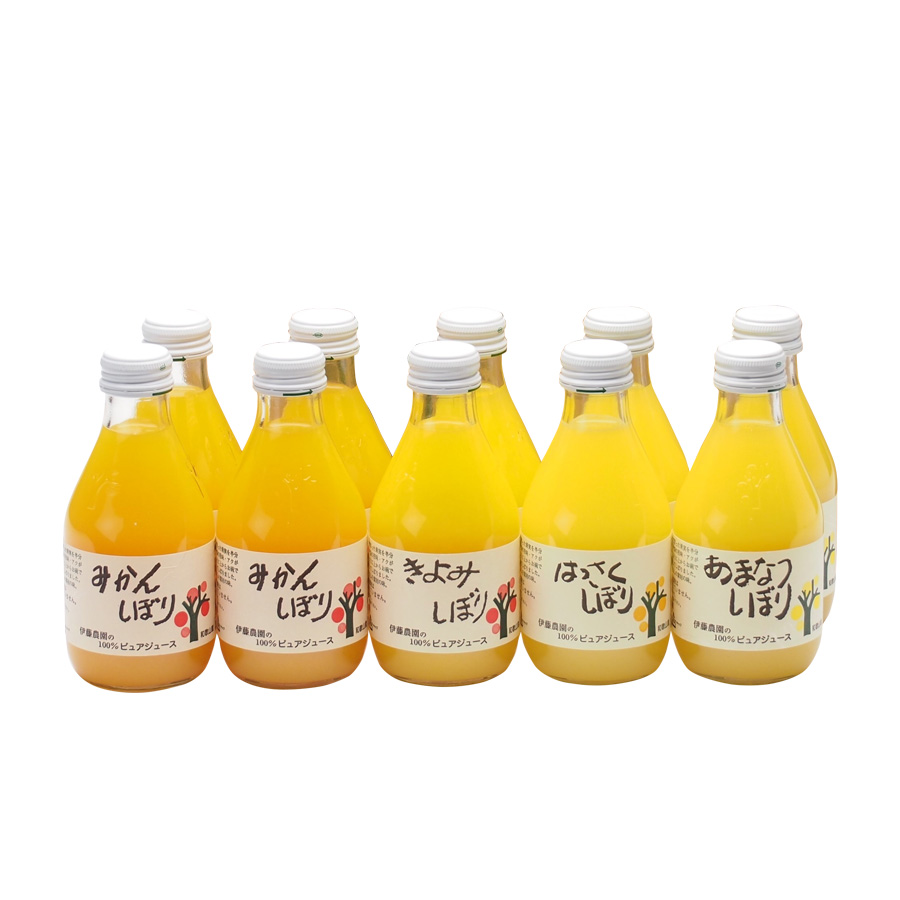100％ピュアジュース180ml