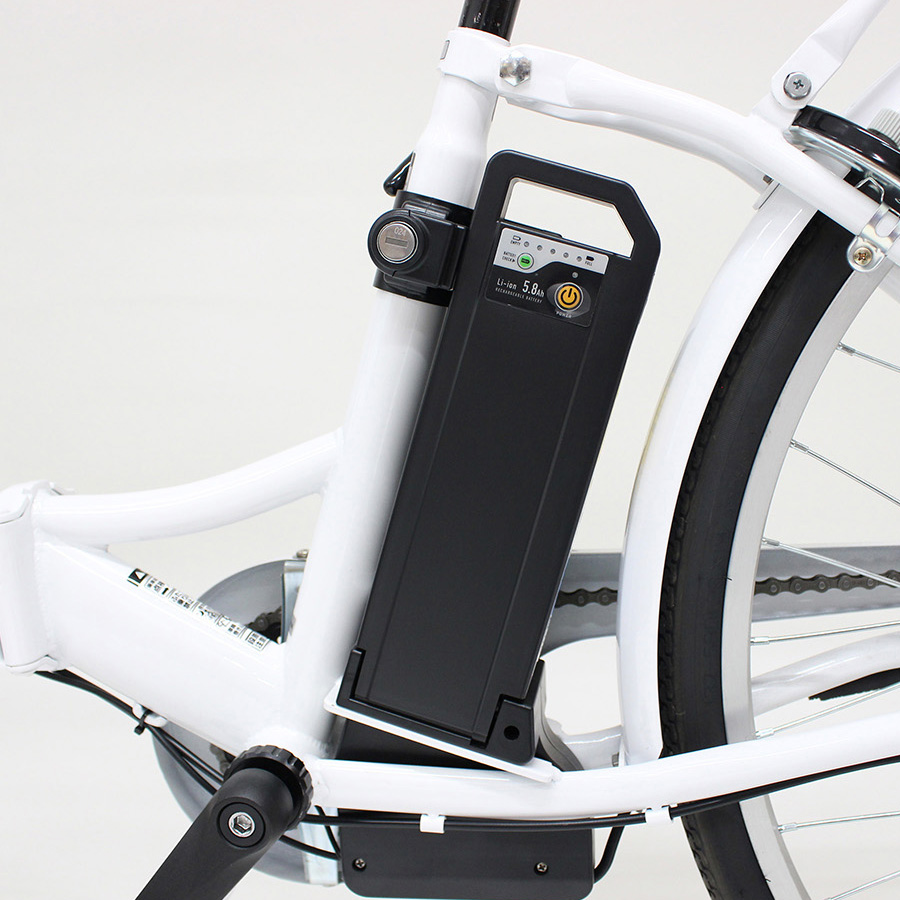 26型折り畳み自転車  電動アシスト軽快車 MG-FCP100EB