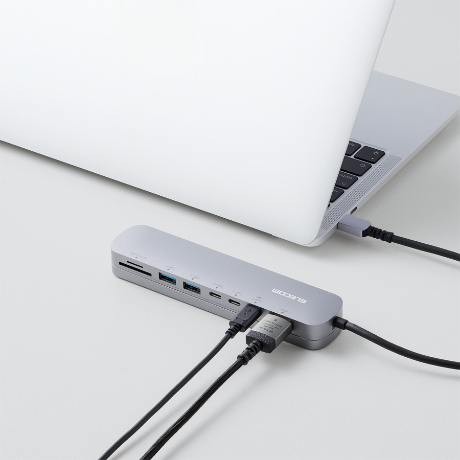 USB Type-Cデータポート／固定用台座付ドッキングステーション