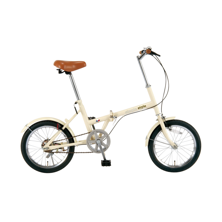 16型折畳自転車 シンプルスタイル FV16