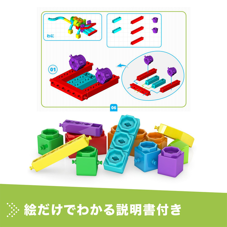 キュボイズ “アリゲーター（わに）”