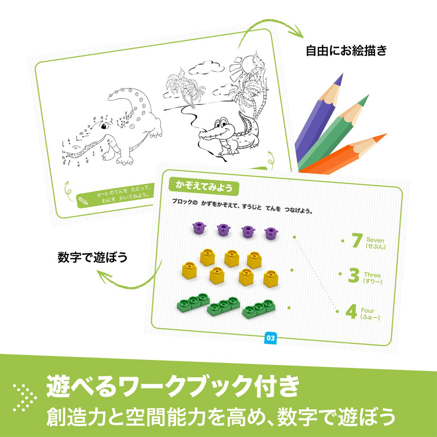 キュボイズ “アリゲーター（わに）”