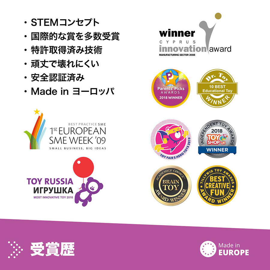STEAMlabs 学んで！作って！楽しみながら理解を深める実験キット 「慣性（かんせい）とエネルギー」ってなんだろう？