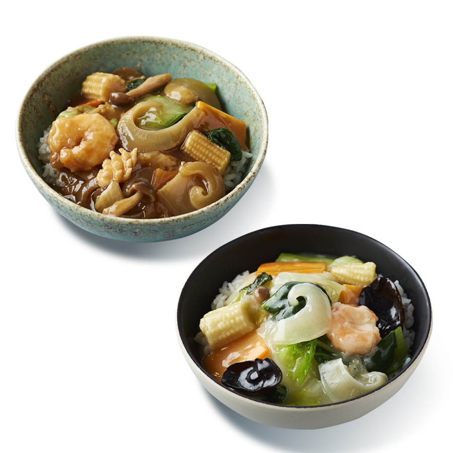 ふかひれ入り中華丼の具