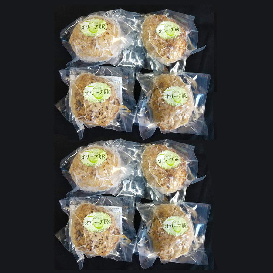 オリーブ豚ハンバーグ