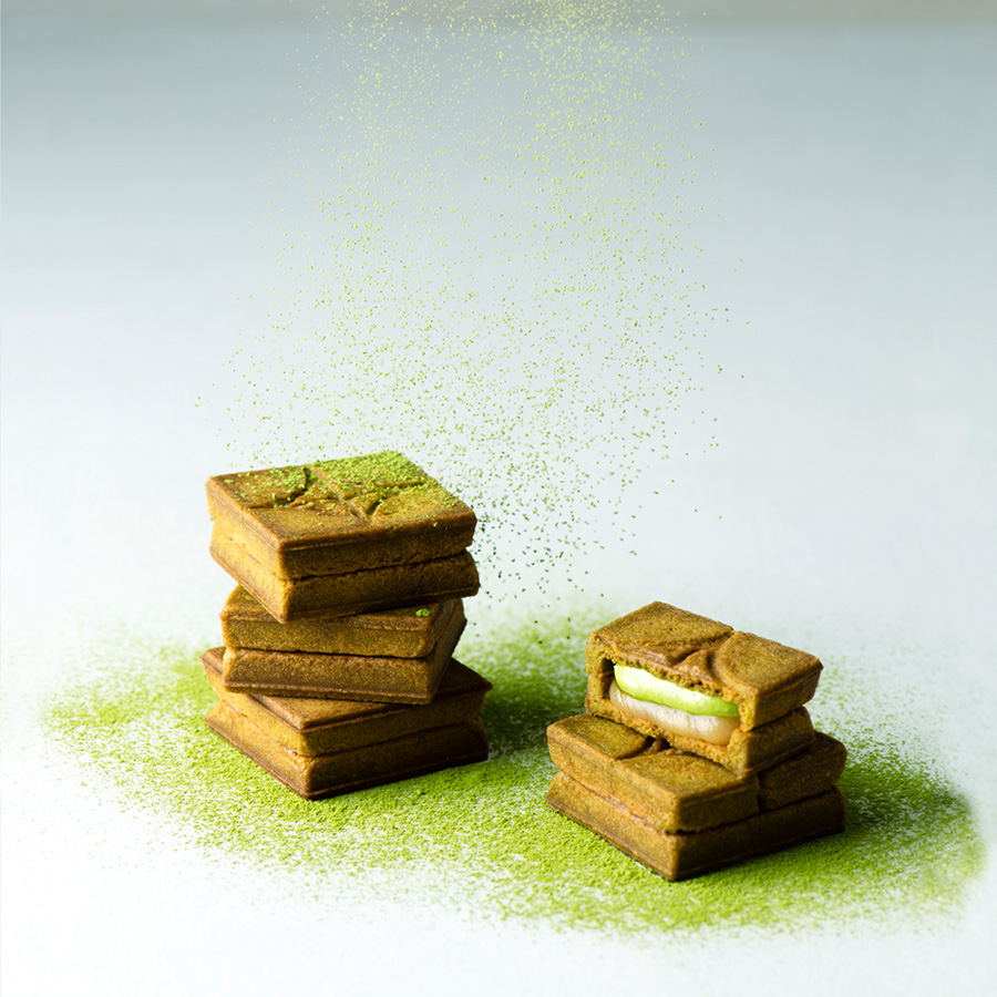 バターサンド（宇治抹茶）