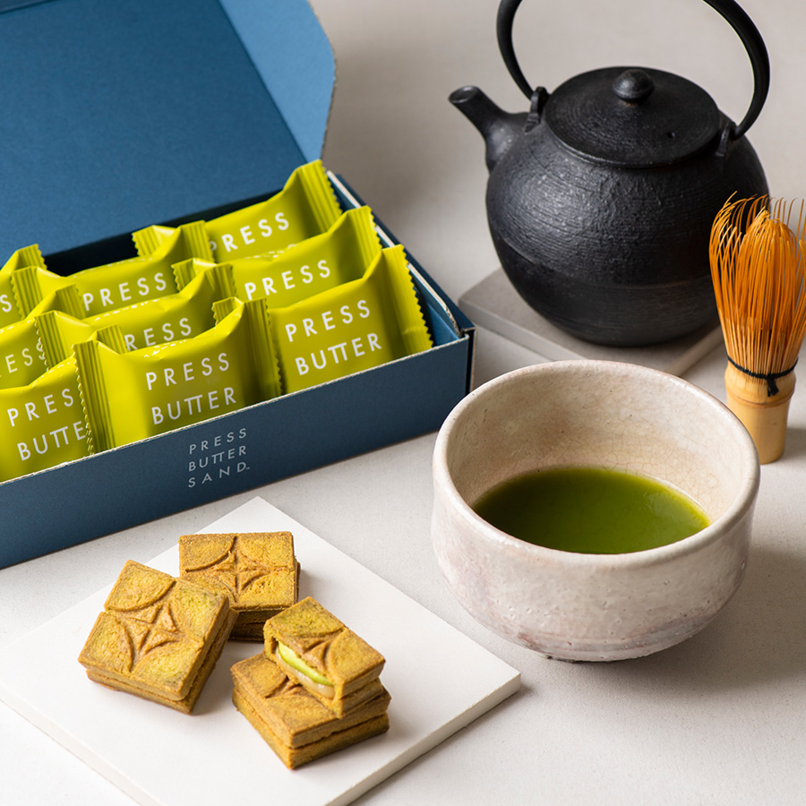バターサンド（宇治抹茶）
